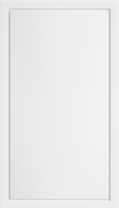 In Frame Slab door profile, Modern family